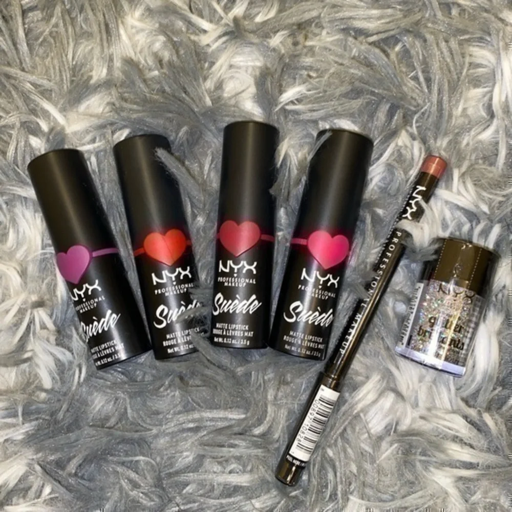 NYX LIPSTICK/LIP LINER + EYE GLITTER BUNDLE❗️